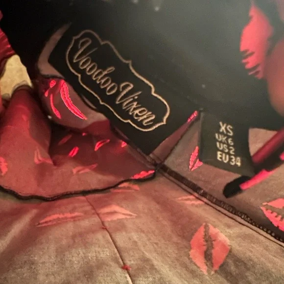BNWOT VOODOO VIXEN KISS 💋 DRESS. - Picture 4 of 4